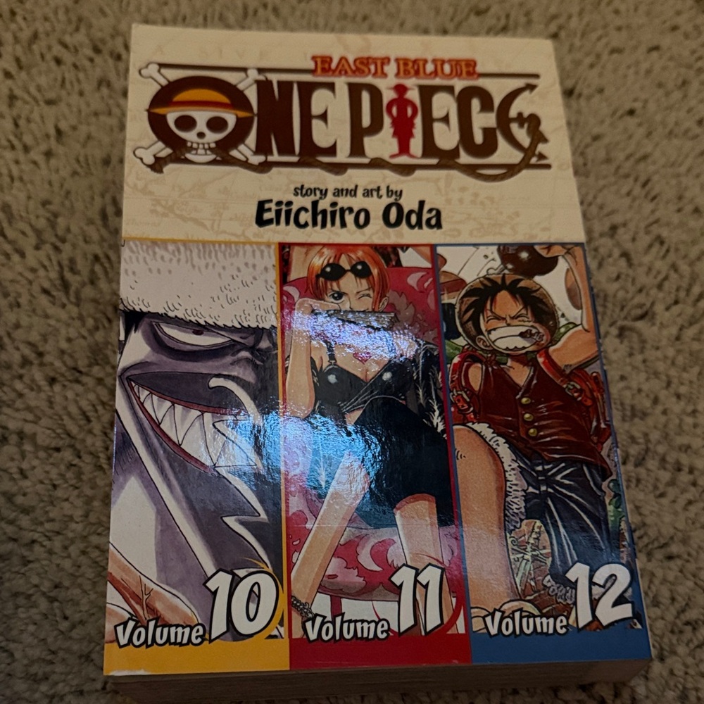 One Piece Manga volume 10, 11, 12 by Eiichiro Oda